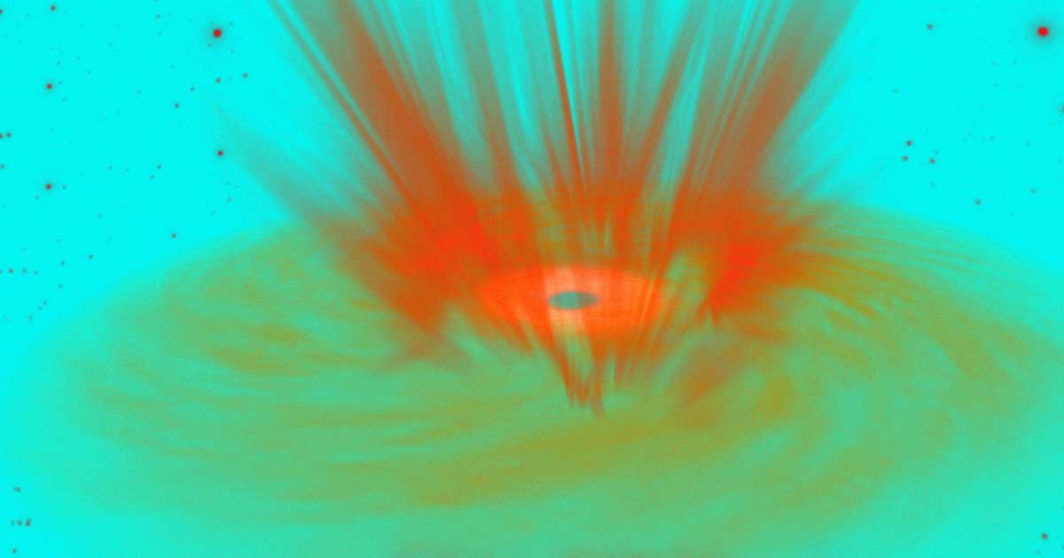 Scientists believe they've spotted the turbulence allowing black holes to transfer heat to the gas at the core of their galaxy clusters.