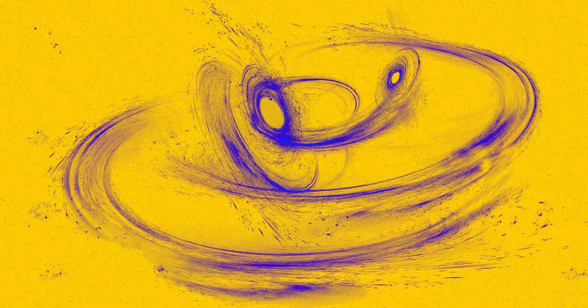 A group of scientists are suggesting that supermassive black holes at the center of galaxies are surrounded by, and devour, much smaller "baby black holes."