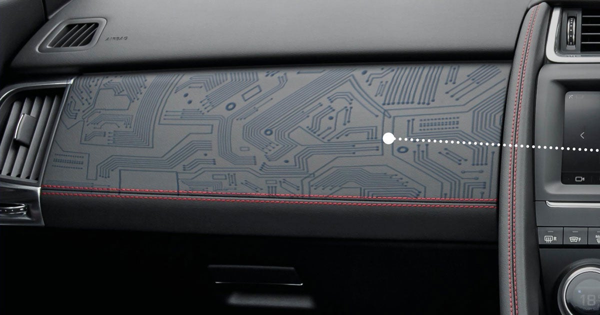 Jaguar is working on futuristic new tech that could turn interior panels of your next car into smart, color-changing, and interactive screens.