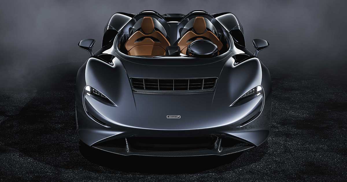British exotic car maker McLaren just unveiled its $1.7 million Elva supercar that has no roof, side windows, or windshield.