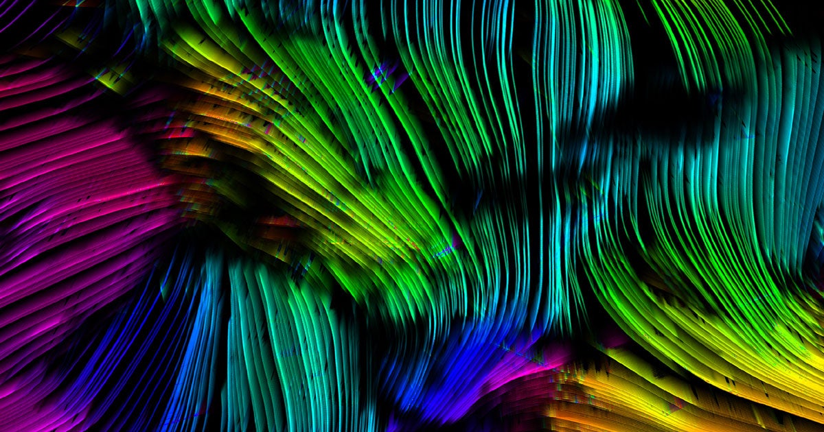 Scientists use an electron microscopy science technique called 4D-STEM to image the molecular structure of materials with the beautiful result of art.
