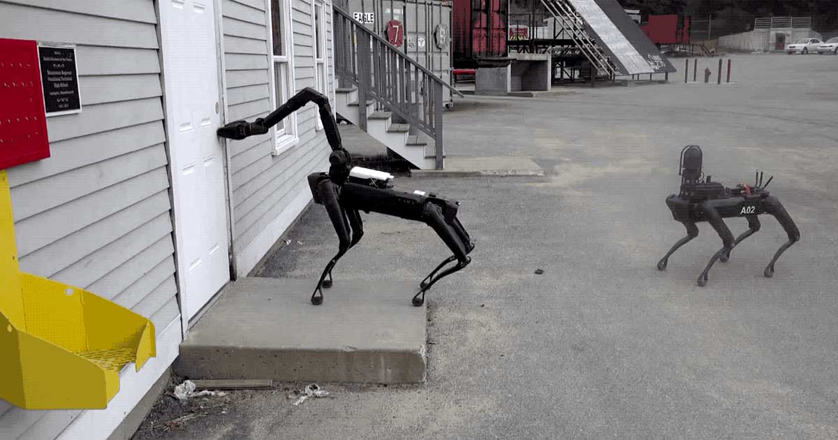 A U.S. police force has tested the capabilities of a robot dog for the first time, but it's keeping mum on the exact details of the bot's use.