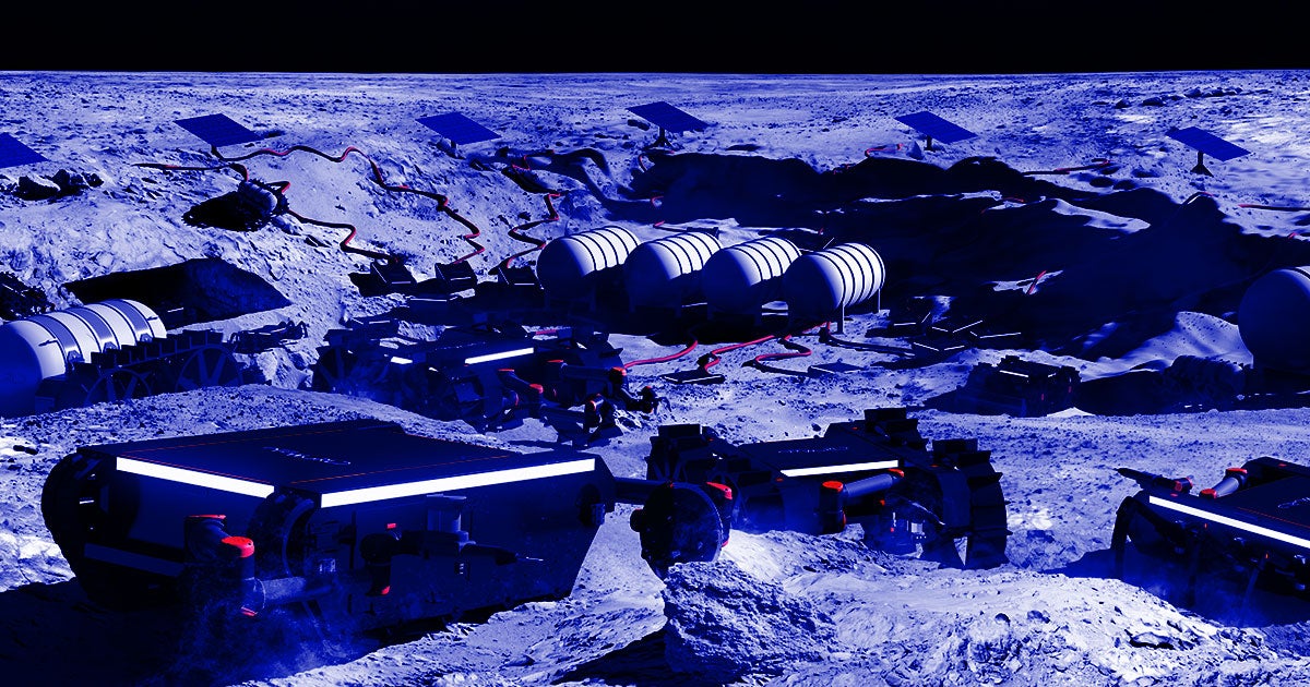 This startup's plan is to send swarms of smart robots to the surface of a distant moon and planets to extract resources including water ice and minerals.