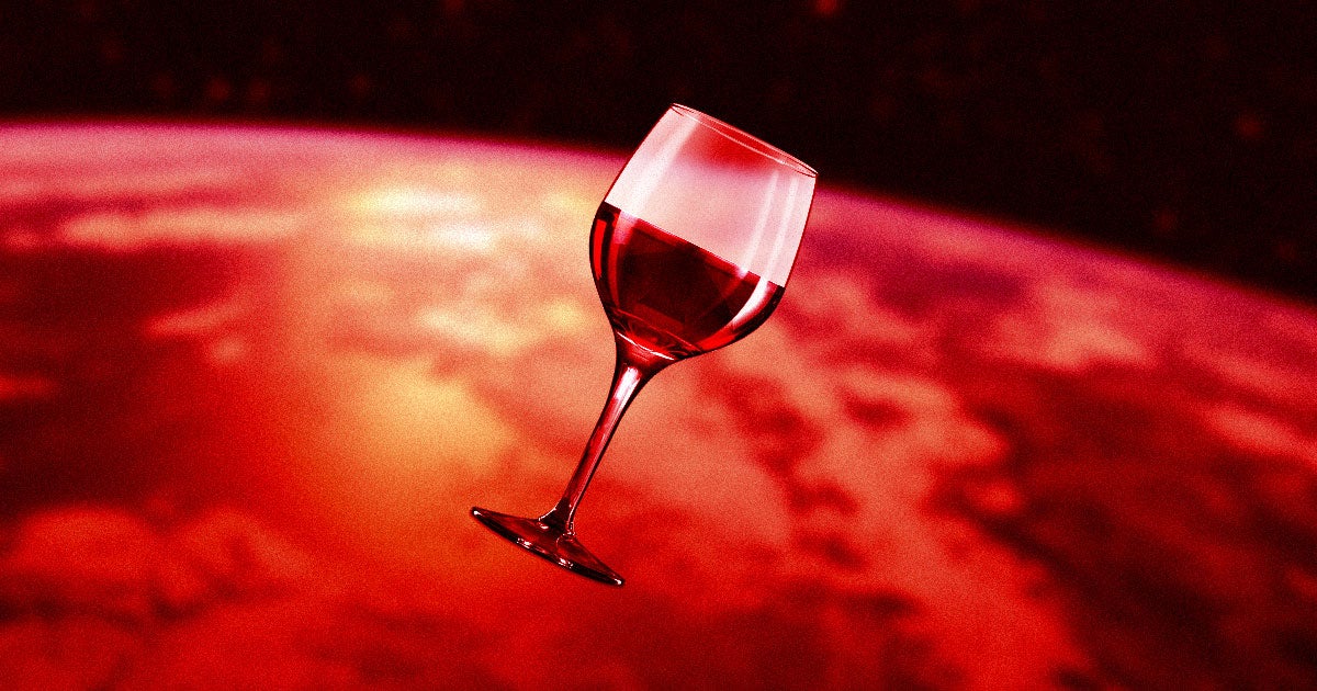 With the 8,200 pounds of research, supplies, and hardware contained in a Northrup Gruman resupply rocket sent to space, there were also 12 bottles of wine.
