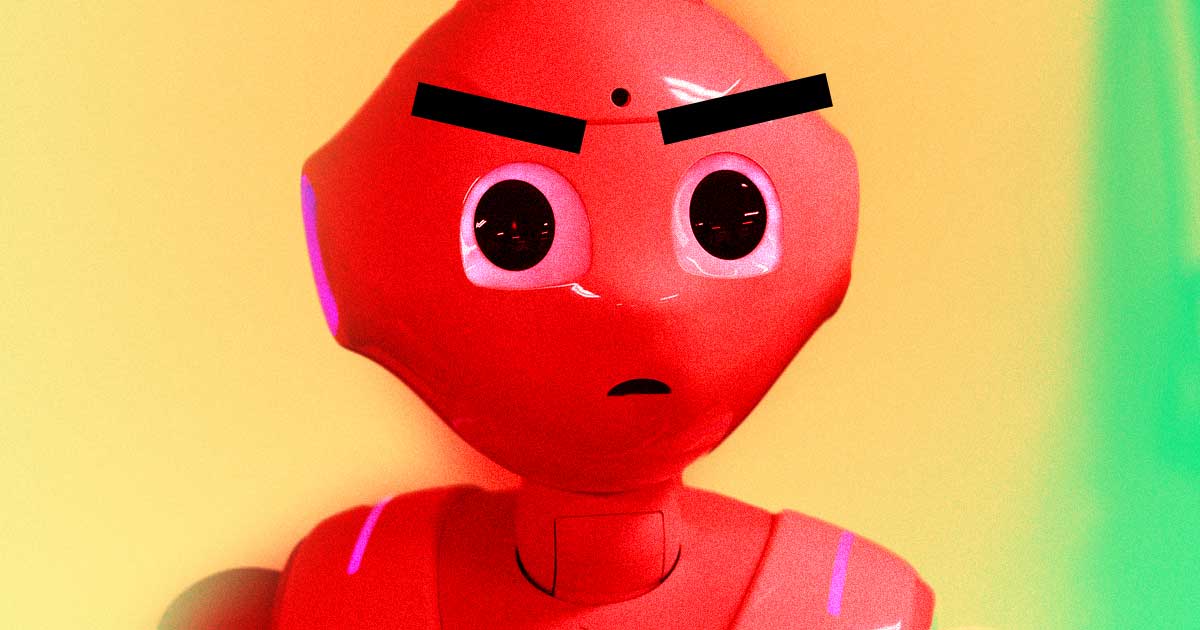When a robot talked trash against its opponents, it hurt their feelings and they performed worse at a game researchers use to study human rationality.