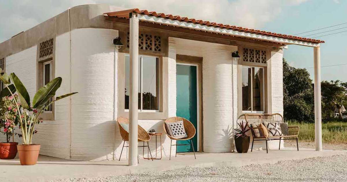 Nonprofit New Story has unveiled the first 3D-printed houses in what will eventually be a community boasting 50 of the unique homes.