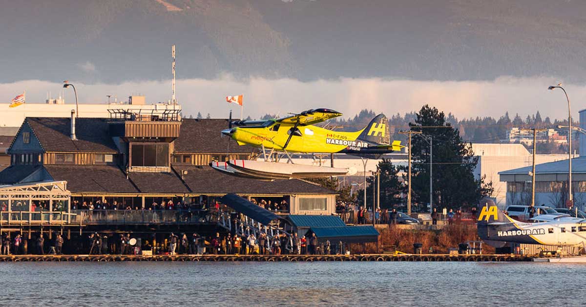 The Canadian airline Harbour Air just successfully tested an electric plane for the first time, potentially marking a new era of clean travel.