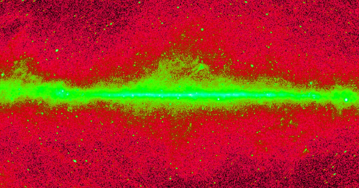 Scientists thought they ruled out dark matter as the source of bizarre cosmic gamma rays coming from the core of the Milky Way. New evidence disagrees.