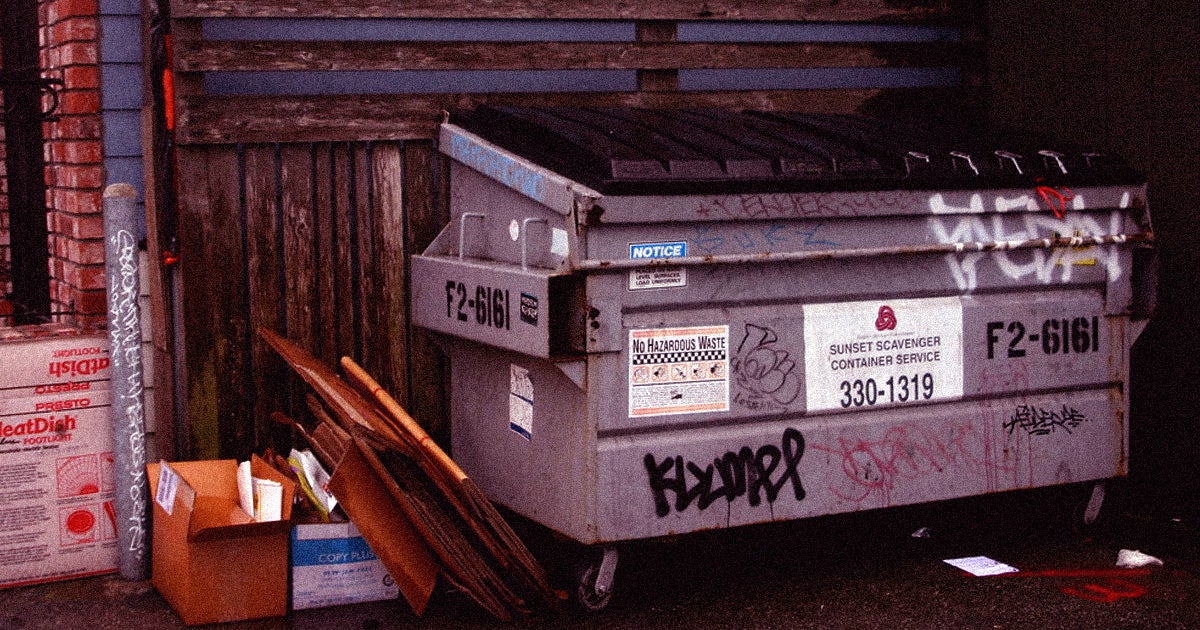 Amazon is full of third-party merchants selling food and other stuff they found in the garbage. It turns out it's not hard to sneak through the system.