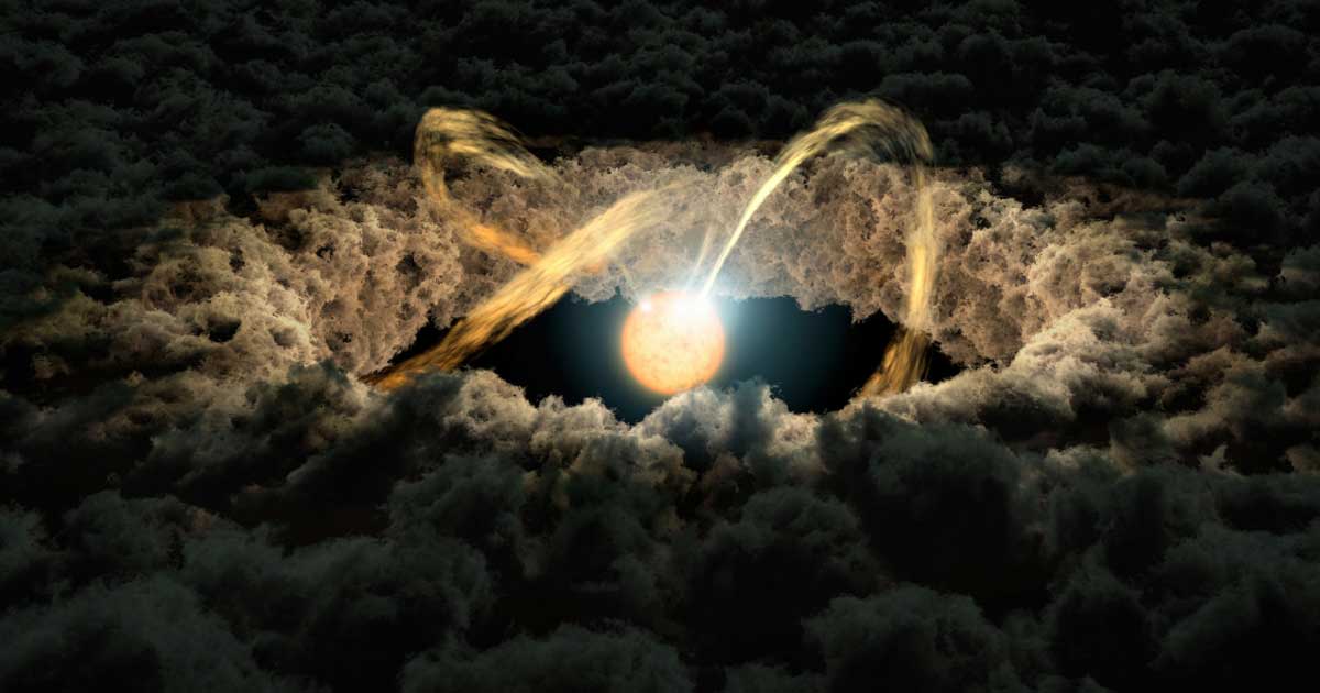 A hundred lights that have appeared and disappeared in the night sky over the past 70 years could be signs of the existence of aliens.
