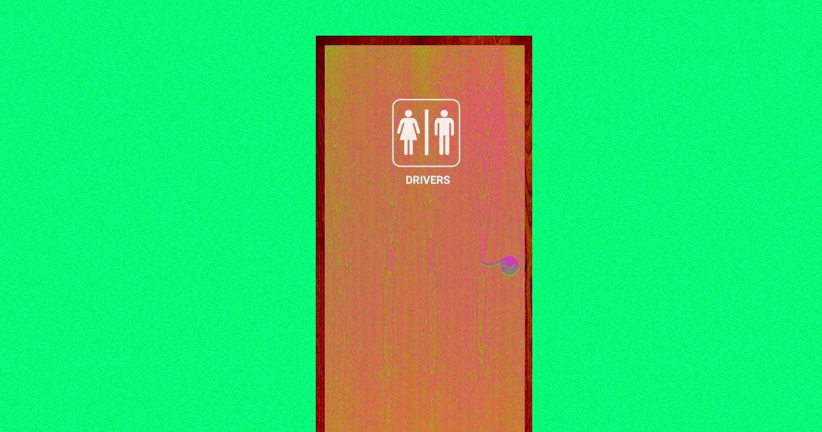 An Uber office in Rhode Island had separate bathrooms for the company's drivers and its employees, a move Uber says it "regrets."