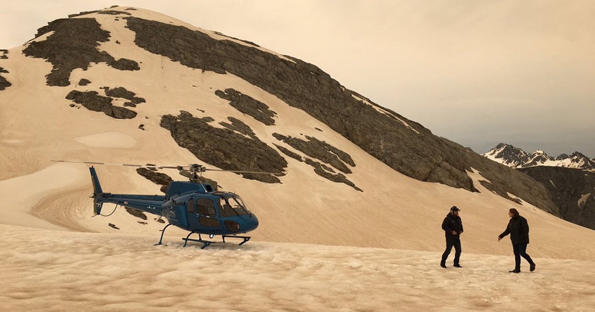 The fires currently raging in Australia are turning New Zealand's glaciers brown and potentially speeding up their melting.