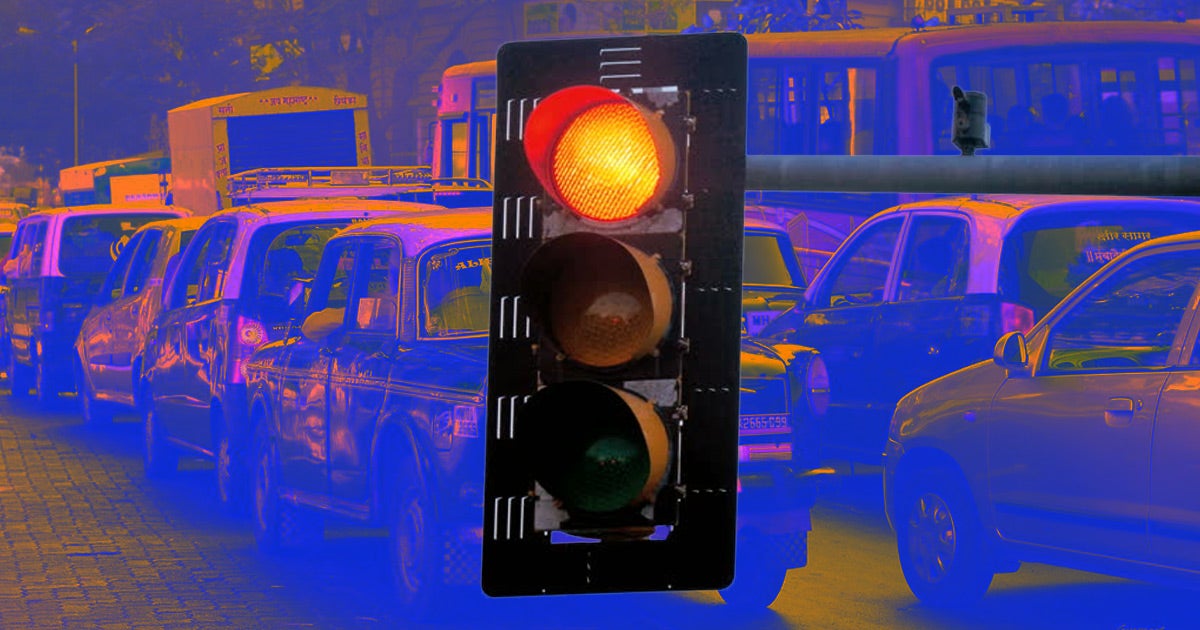 To stop a constant barrage of car honking noise, the Mumbai police installed horn noise detectors at traffic lights. The more noise, the longer the red.