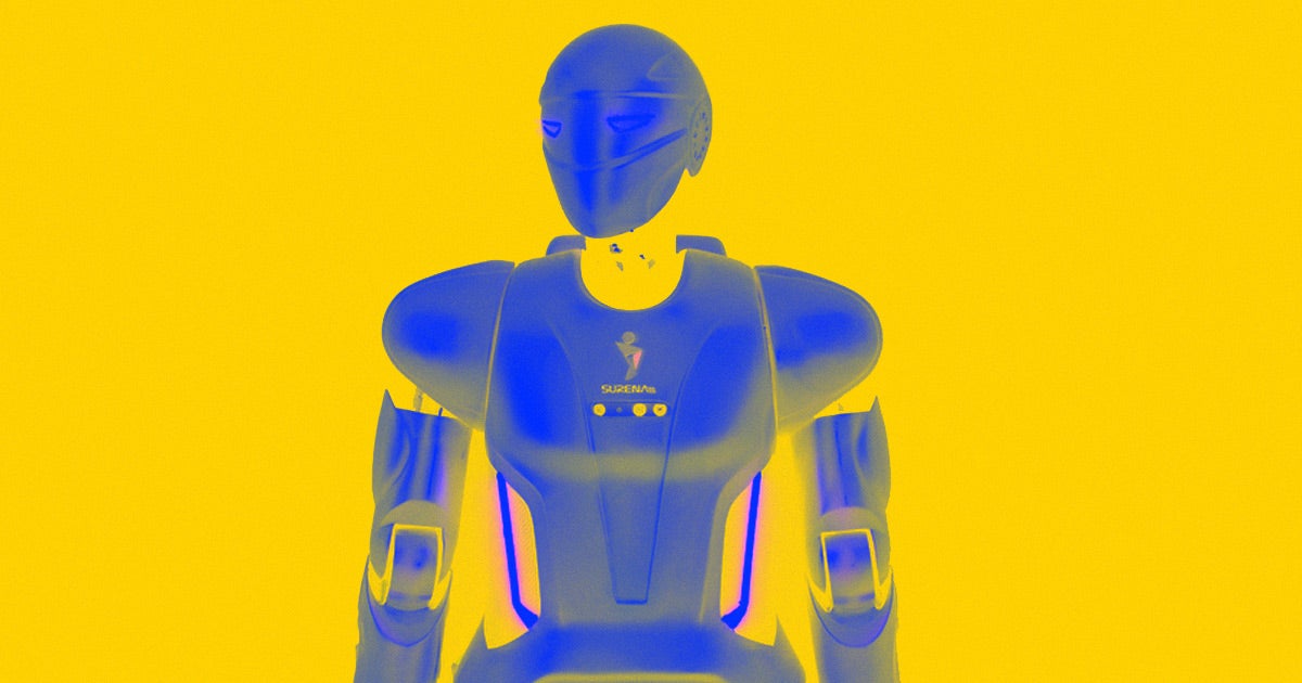 The University of Tehran unveiled the latest iteration of its humanoid robot: Surena IV. Now it's capable of drilling holes and holding phones for selfies.