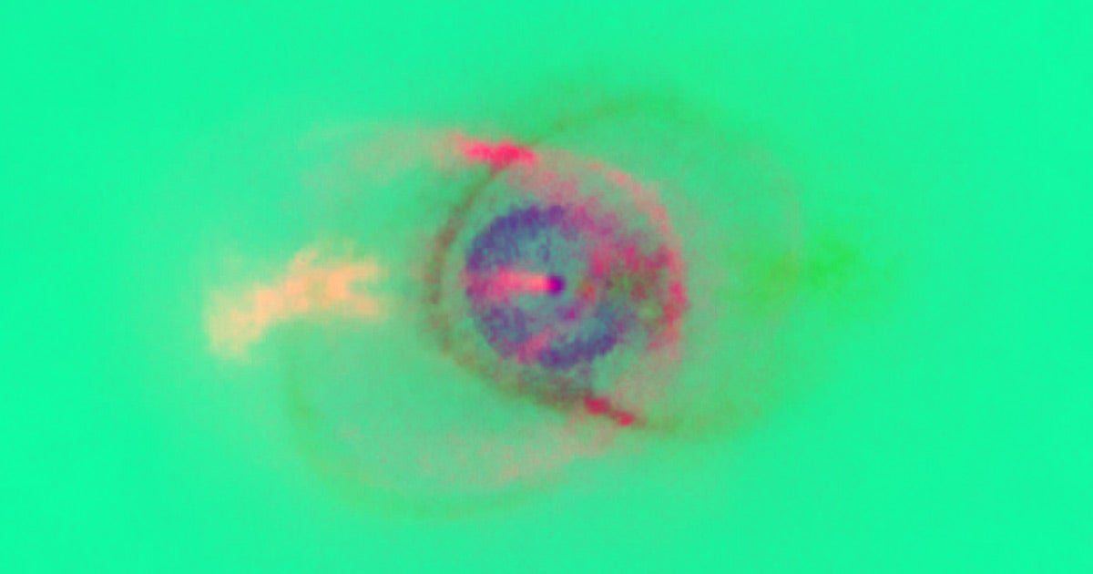 Astronomers used the Atacama Large Millimeter Array (ALMA) to observe a binary star system called HD101584 after a particularly violent and close fly-by.