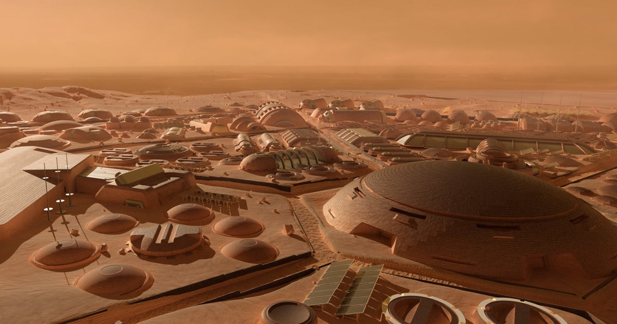 The Mars Society, a space advocacy group, is holding a contest for the best designs of a Martian city state that can accommodate one million inhabitants.
