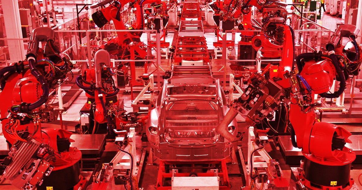 Tesla shares fell on Wednesday after an executive revealed that Model 3 production will be delayed for about a week and a half due to the outbreak.