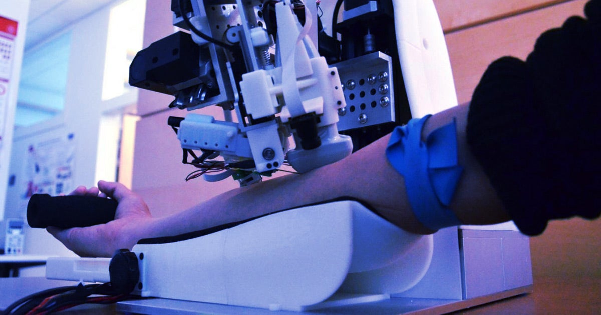 Would having a robot draw your blood make the process easier? Thanks to engineers at Rutgers University that may soon be an option.