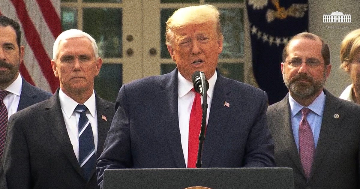 On Friday, Trump declared a state of national emergency over the coronavirus outbreak currently spreading throughout the country.