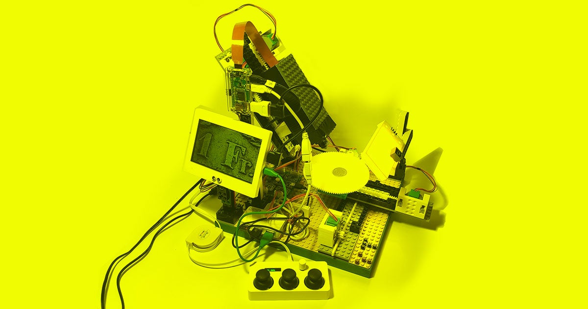 IBM engineer Yuksel Temiz needed a new microscope for his microelectronics research, so he built his own out of store-bought Lego bricks.