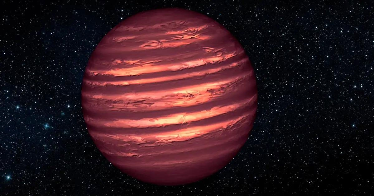 Astronomers discovered bizarre stripes of storm clouds blanketing a brown dwarf "star" with an old technique that's relevant again thanks to new tech.