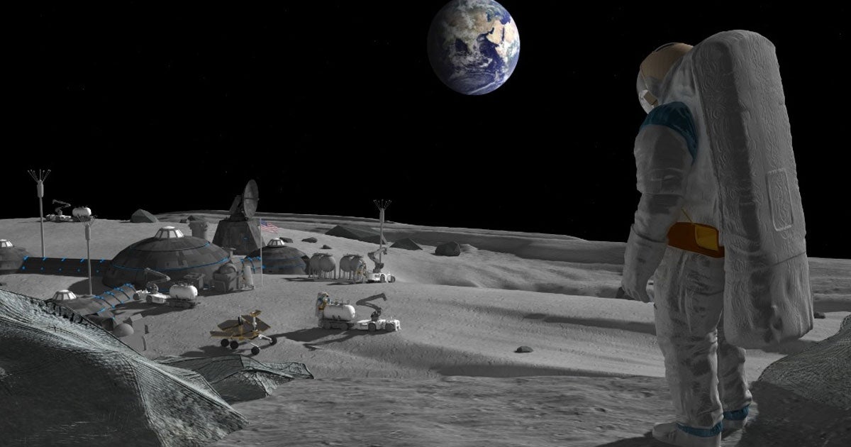 Engineers are developing smart lunar habitats that can autonomously sense damage and repair themselves on a future moon settlement.