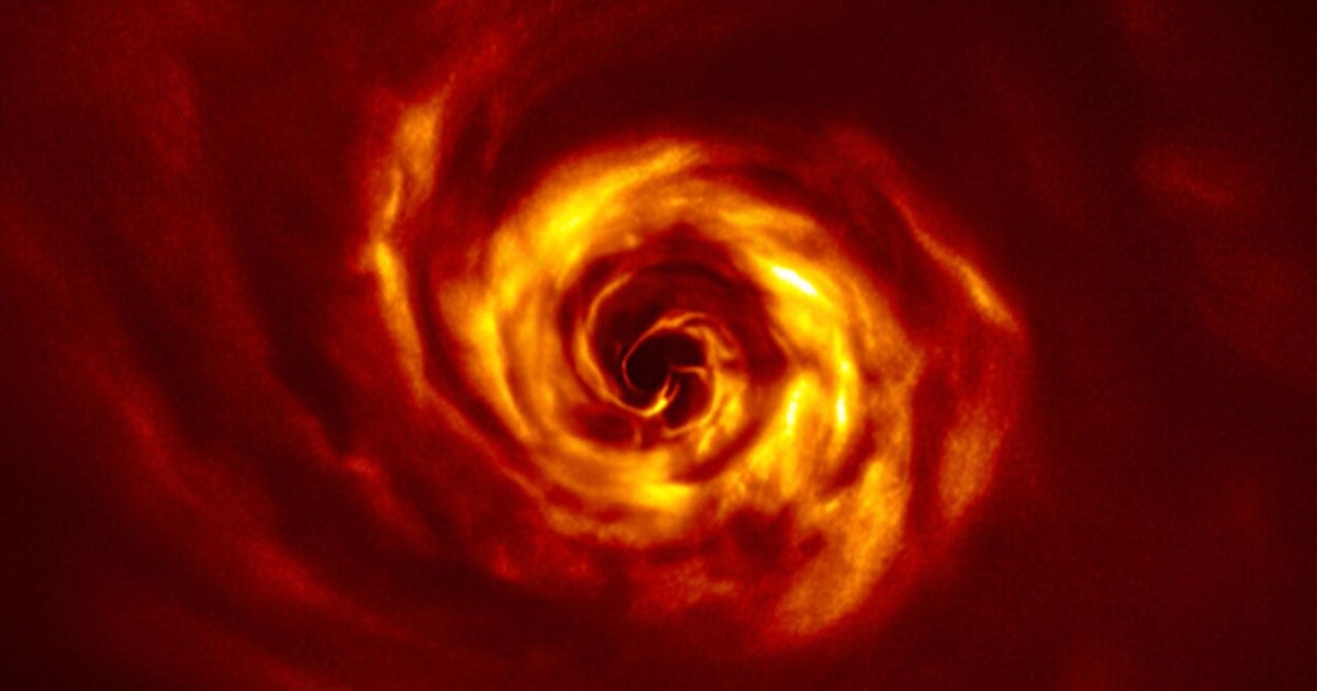 Scientists may have caught pictures of a planet being born around a young star using the European Southern Observatory’s Very Large Telescope.