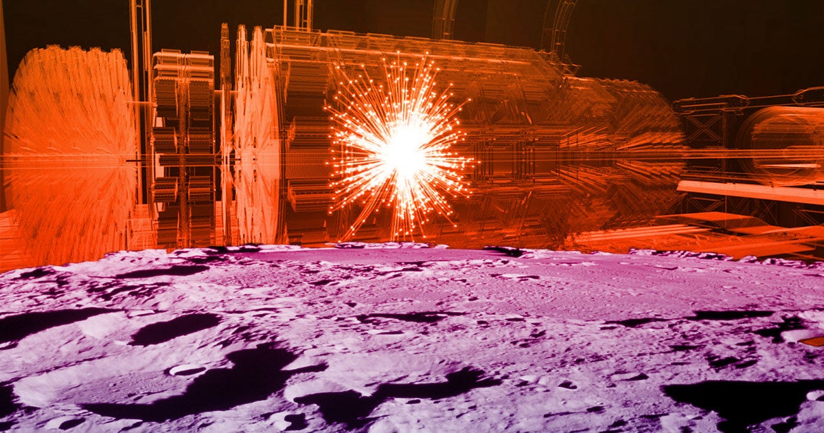 In order to give high-energy researchers better working conditions, one physicist proposes building a particle collider on the Moon.