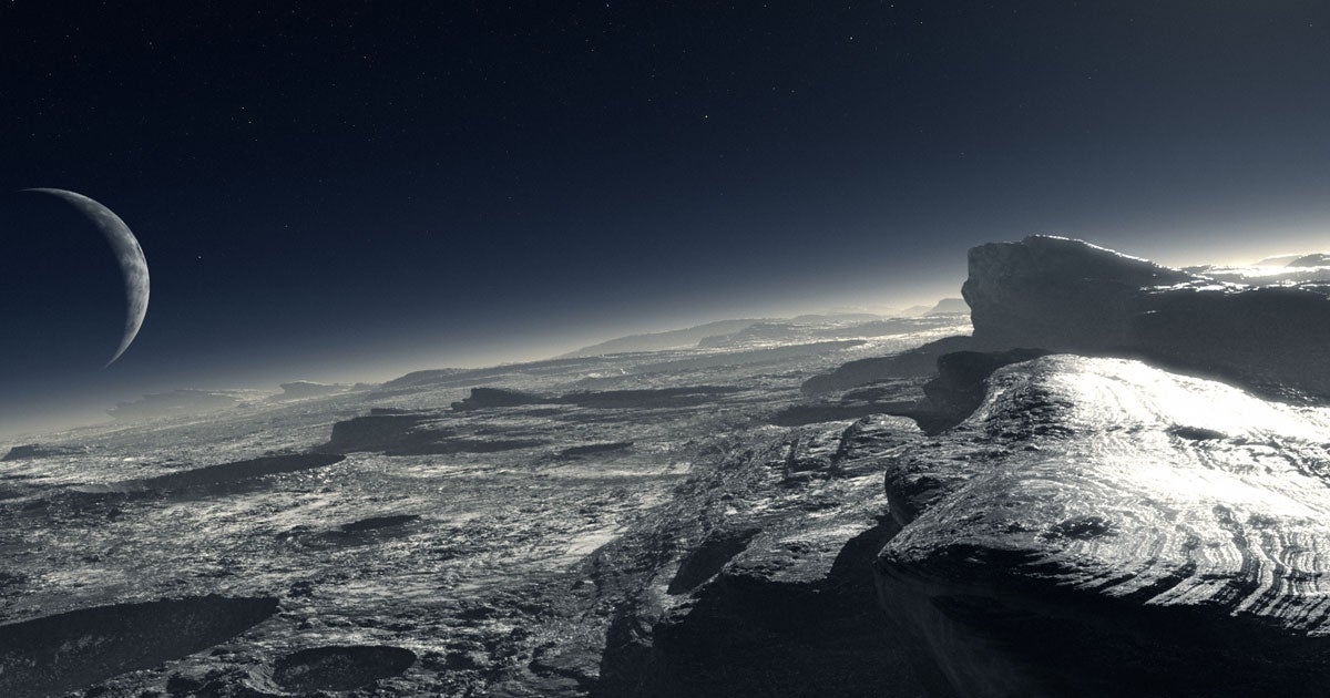 According to a new study, Pluto may have started its life as a hot world with a massive underground ocean of liquid water.