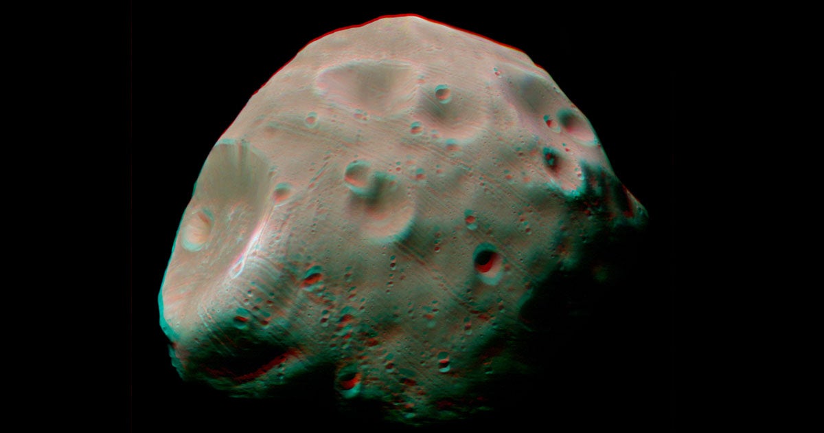Building on existing research, researchers suggest that Mars' moon Deimos will likely be split up into tiny rocks, forming a ring around the planet.