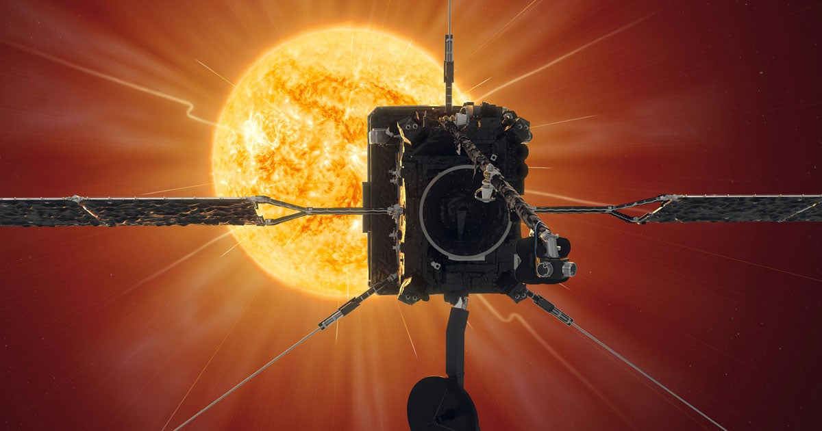 The European Space Agency's Solar Orbiter probe just made its first close approach of the Sun, getting to 47.8 million miles from the star's surface.