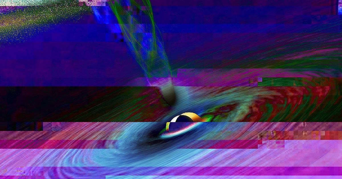 A supermassive black hole seems to have bugged out: its corona rapidly vanished into nothing before a brand new one took its place.