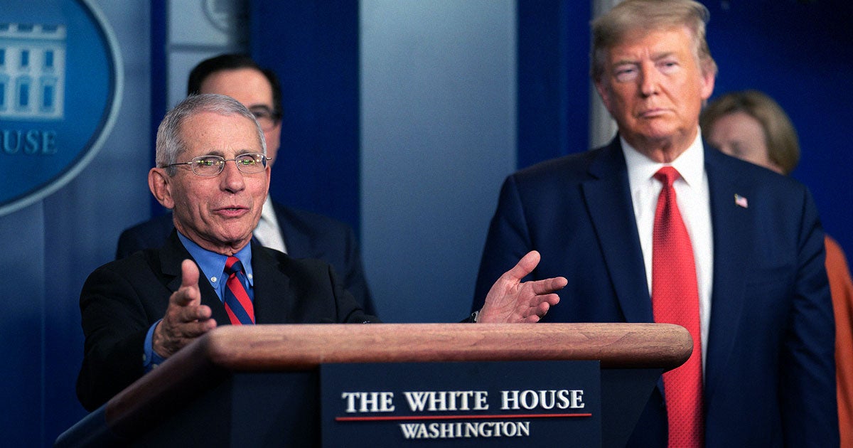 Dr. Fauci hasn't been able to brief President Trump on the coronavirus pandemic for two months. The two haven't even seen each other since early June.