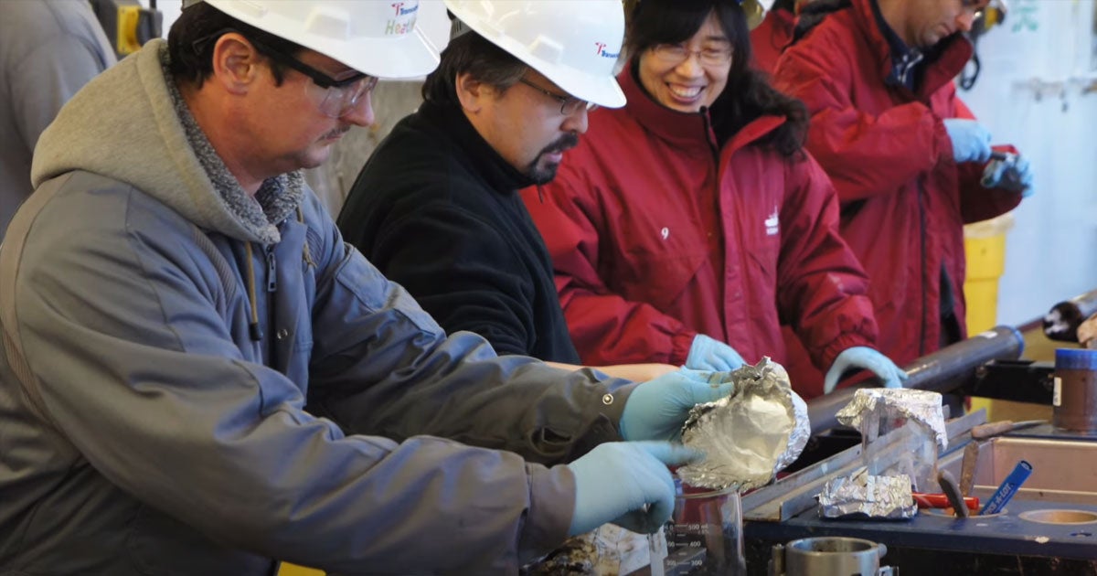 After being dragged to the surface and fed a little snack, ancient oceanic bacteria from over 100 million years ago sprang back to life.