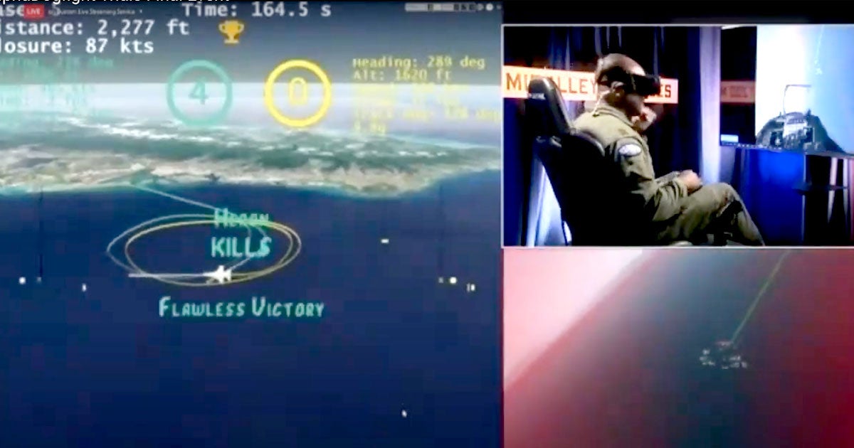 An AI-controlled virtual fighter jet just beat a human pilot in a dogfight, winning five rounds to zero as part of a DARPA contest.