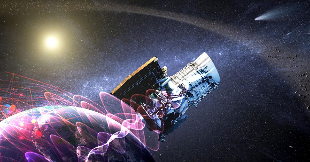 Scientists just blew the distance record for long-range quantum-encrypted messages after beaming one down from a satellite in orbit.