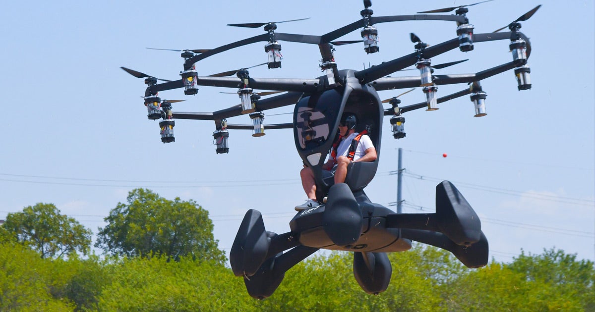 The Air Force just showed off a prototype of a flying car — and it looks, well, like something out of an early 2000s Pixar animation movie.
