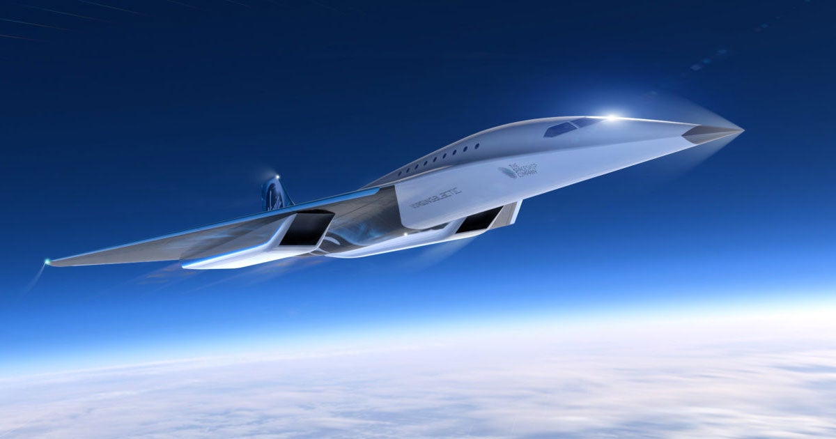 Space tourism company Virgin Galactic just announced it's working with Rolls-Royce to develop a supersonic jet meant for air travel.