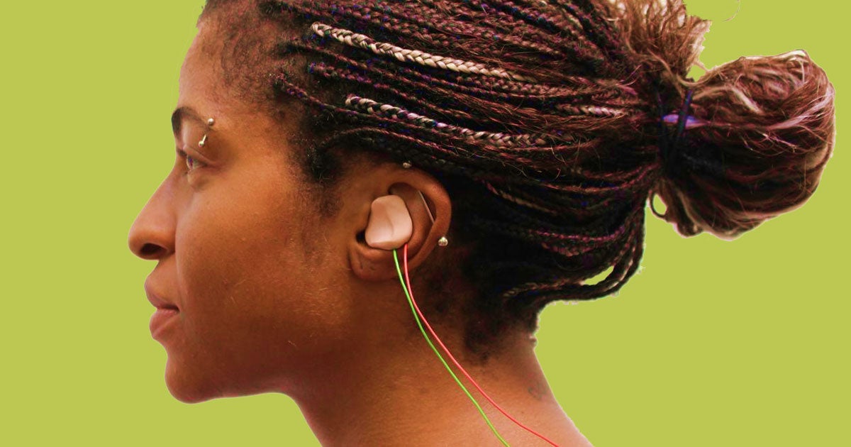 Researchers showed that electrical stimulation through simple ear pieces improved adult participants' abilities to recognize foreign language tones.