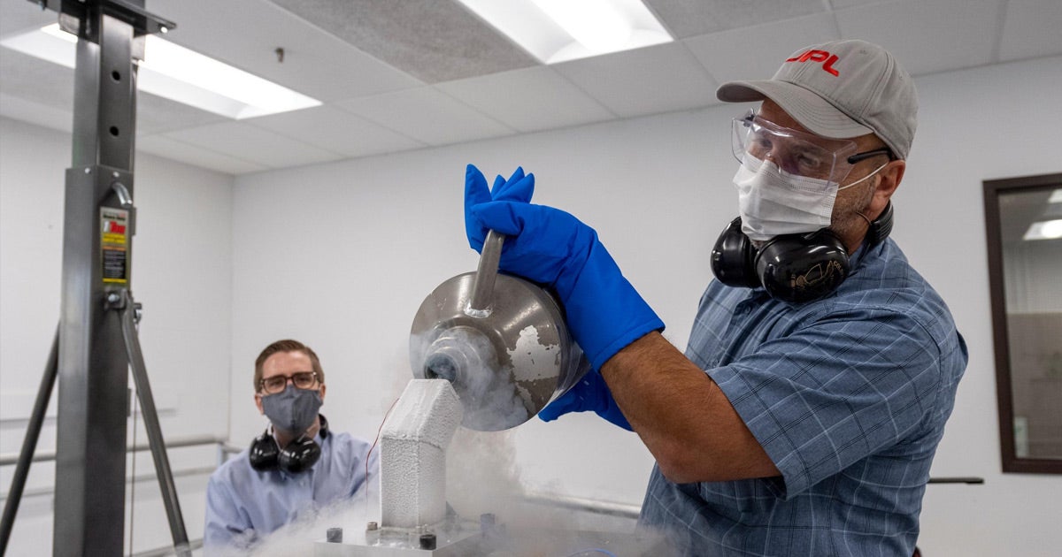 NASA is using a kind of heavy-duty metallic glass to develop rovers that can explore colder environments than ever before.