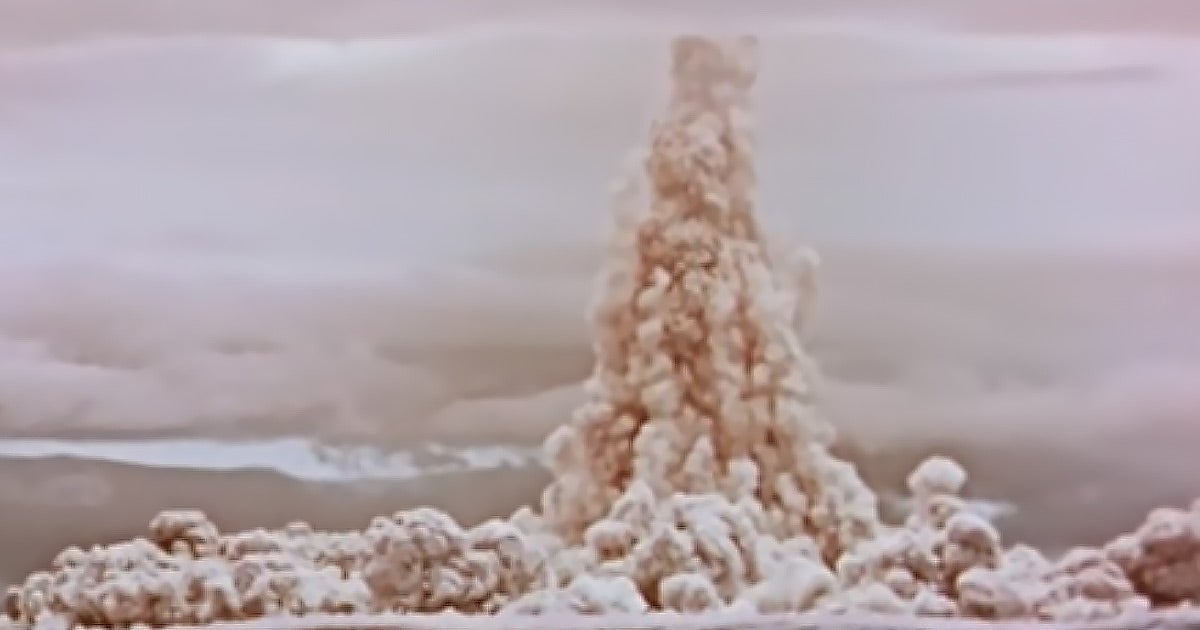 Russia has officially declassified footage from 1961 of the biggest ever nuclear blast of the RDS-220 hydrogen bomb, better known as Tsar Bomba.