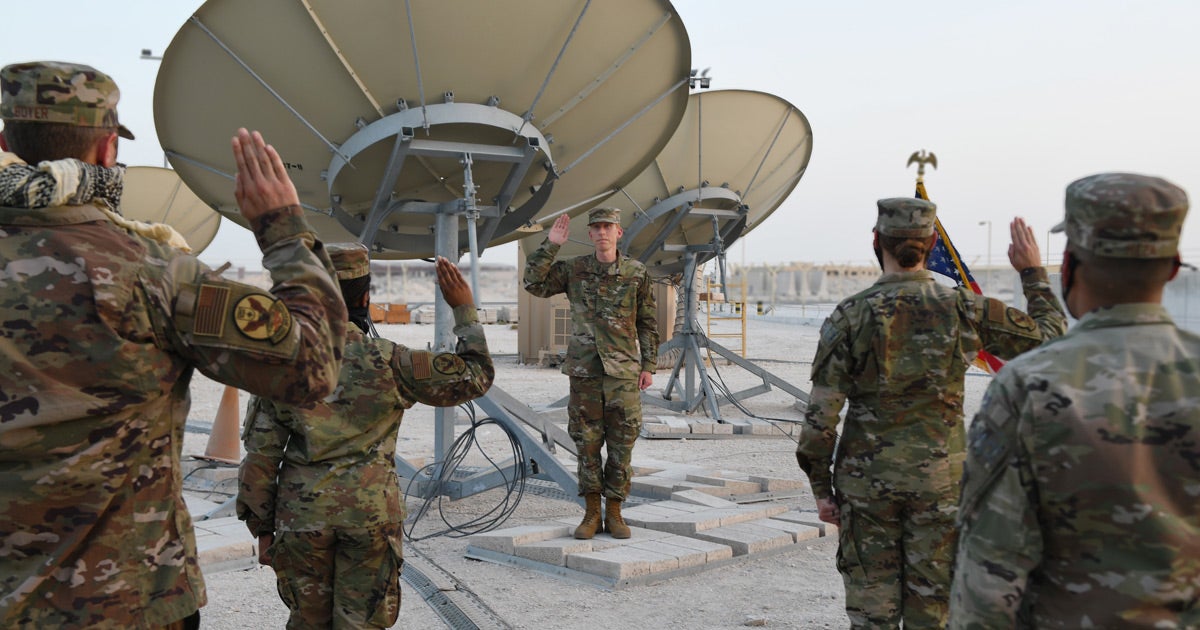 The US Space Force just deployed its first troops — not to space, but to the Al Udeid Air Base in Qatar.