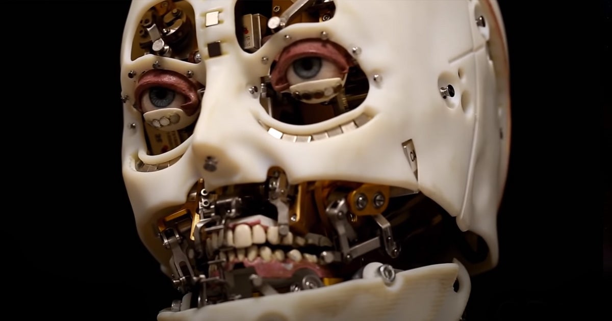 A team of Disney researchers have built a terrifying animatronic robot bust to literally replicate the "gaze" of a human in order to appear more lifelike.