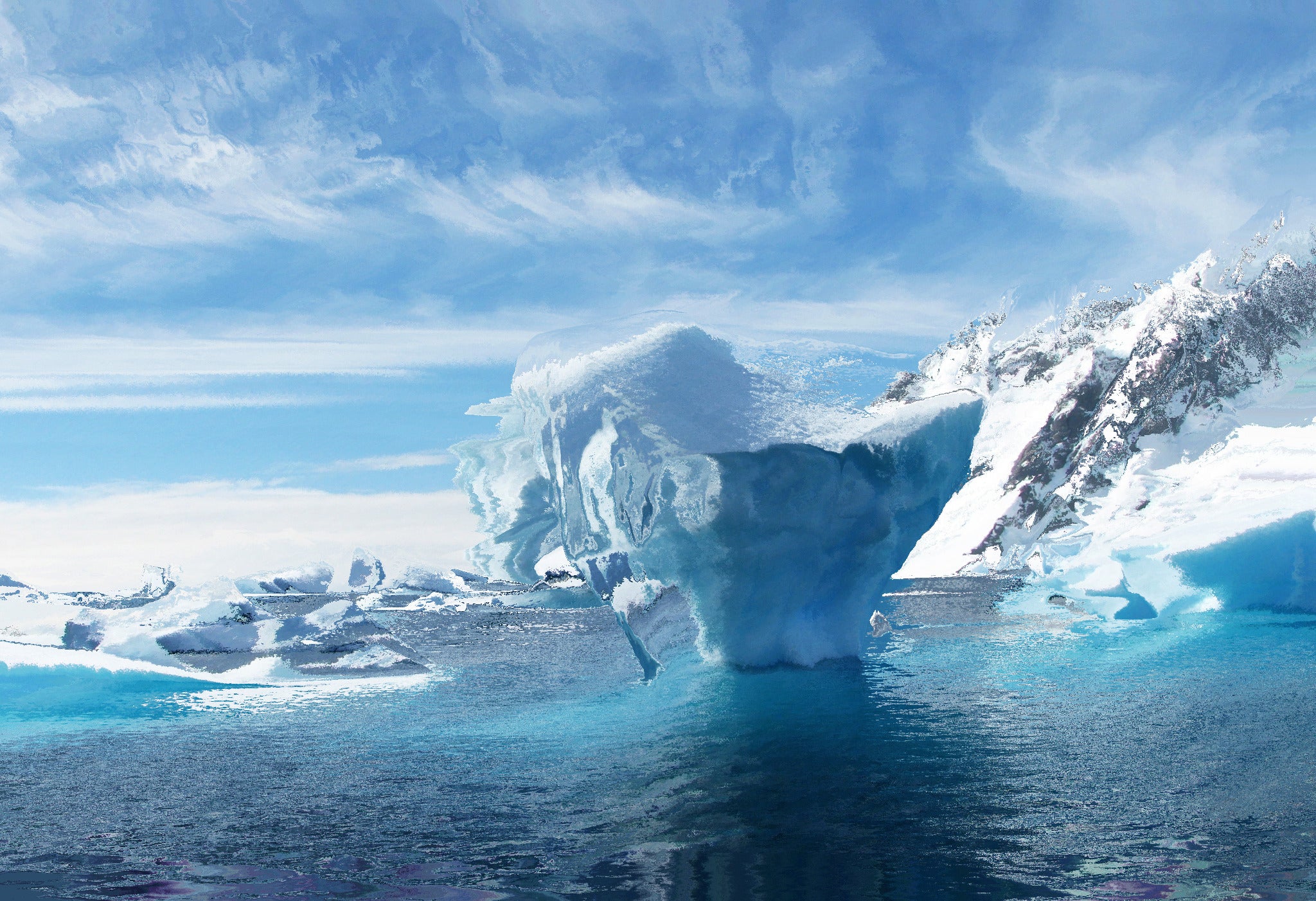 As Antarctica melts, the sea level could rise by an additional four inches over what models predicted by 2100 due to fluctuations in weather.