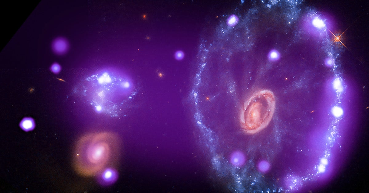 NASA released a "treasure trove of cosmic delights," gorgeous imagery courtesy of telescopes from around the world, last month.