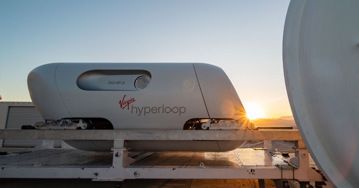In the middle of the Nevada desert north of Las Vegas, the first-ever passengers just completed a major milestone over the weekend: riding the "Hyperloop."