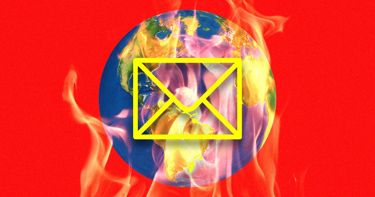 Officials in the U.K. may soon put out a call for everyone to stop sending useless emails, citing the toll that they take on the environment.