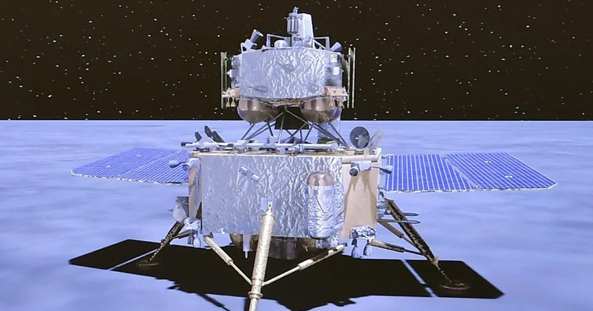 The Chinese space agency instructed part of the Chang'e-5 spacecraft to crash back into the Moon after its job was done so it wouldn't become space junk.