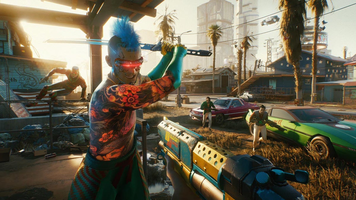 The creator of the board games on which the popular video game Cyberpunk 2077 is based told the BBC that the games should be a "warning."