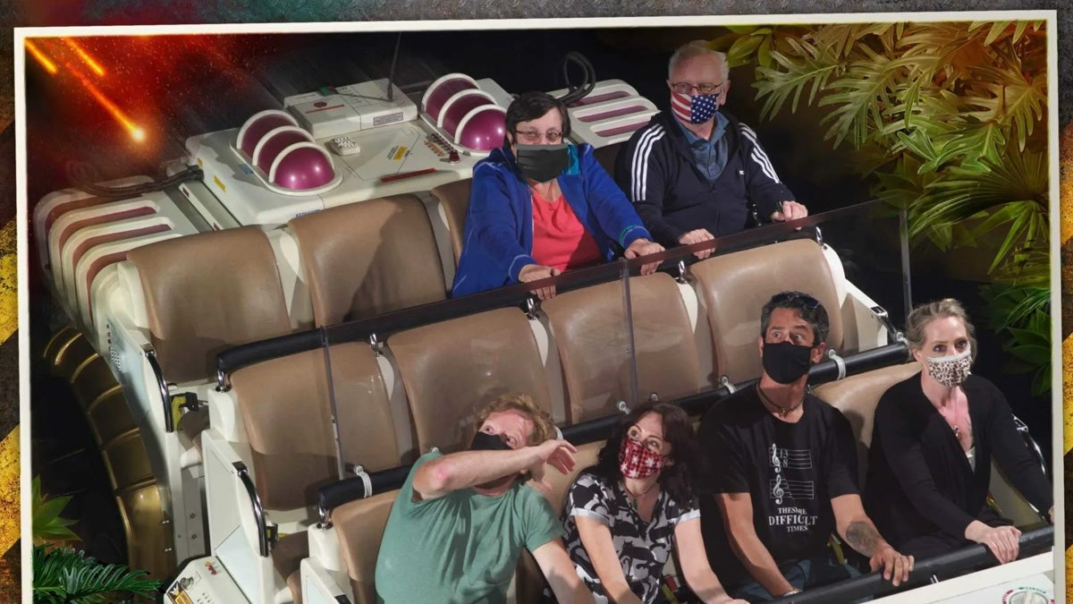 Walt Disney World, instead of enforcing its own mask requirements, is merely editing digital masks onto visitors' photos.